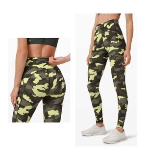 Lululemon Camo High-Waisted Leggings